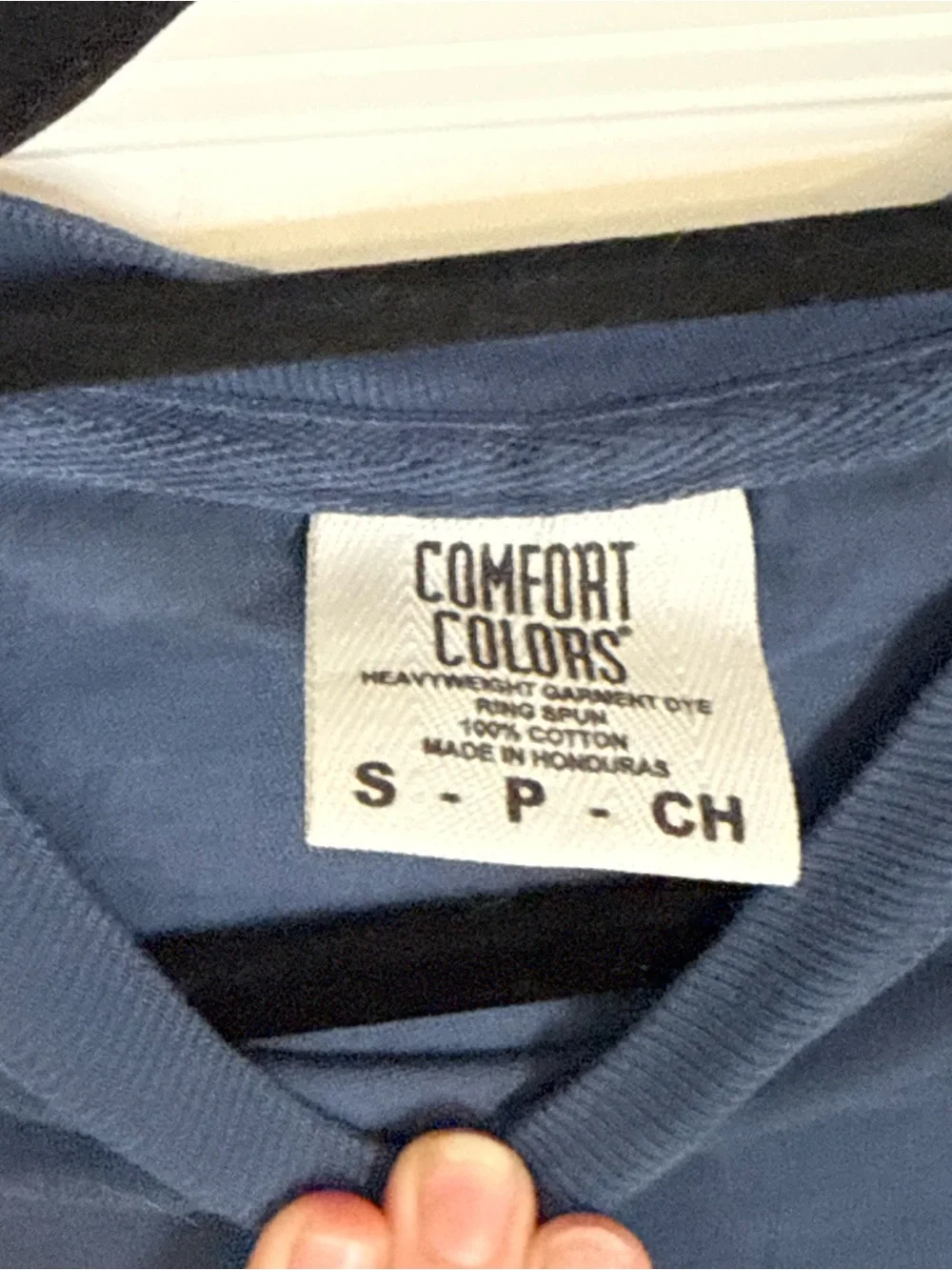 Sewing Down South Blue Pocket Graphic Tee
